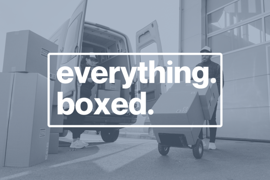Everything. Boxed.